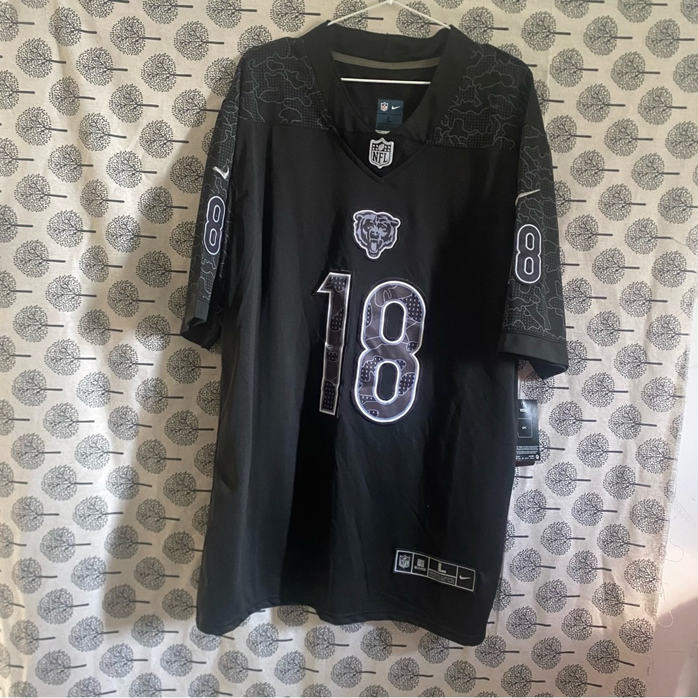 Chicago Bears Caleb Williams Nike Navy #18 Jersey NFL